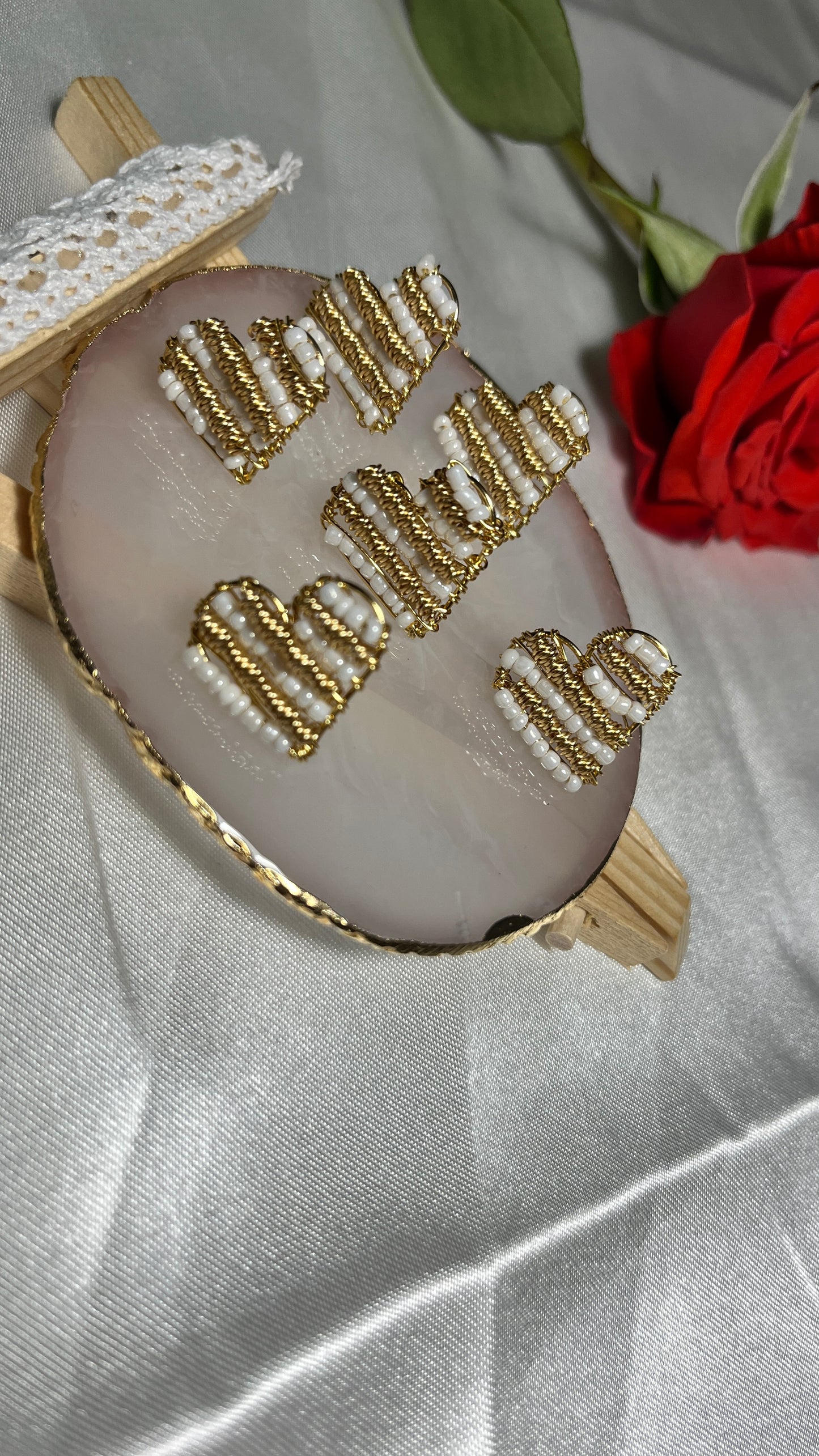 Heart earings