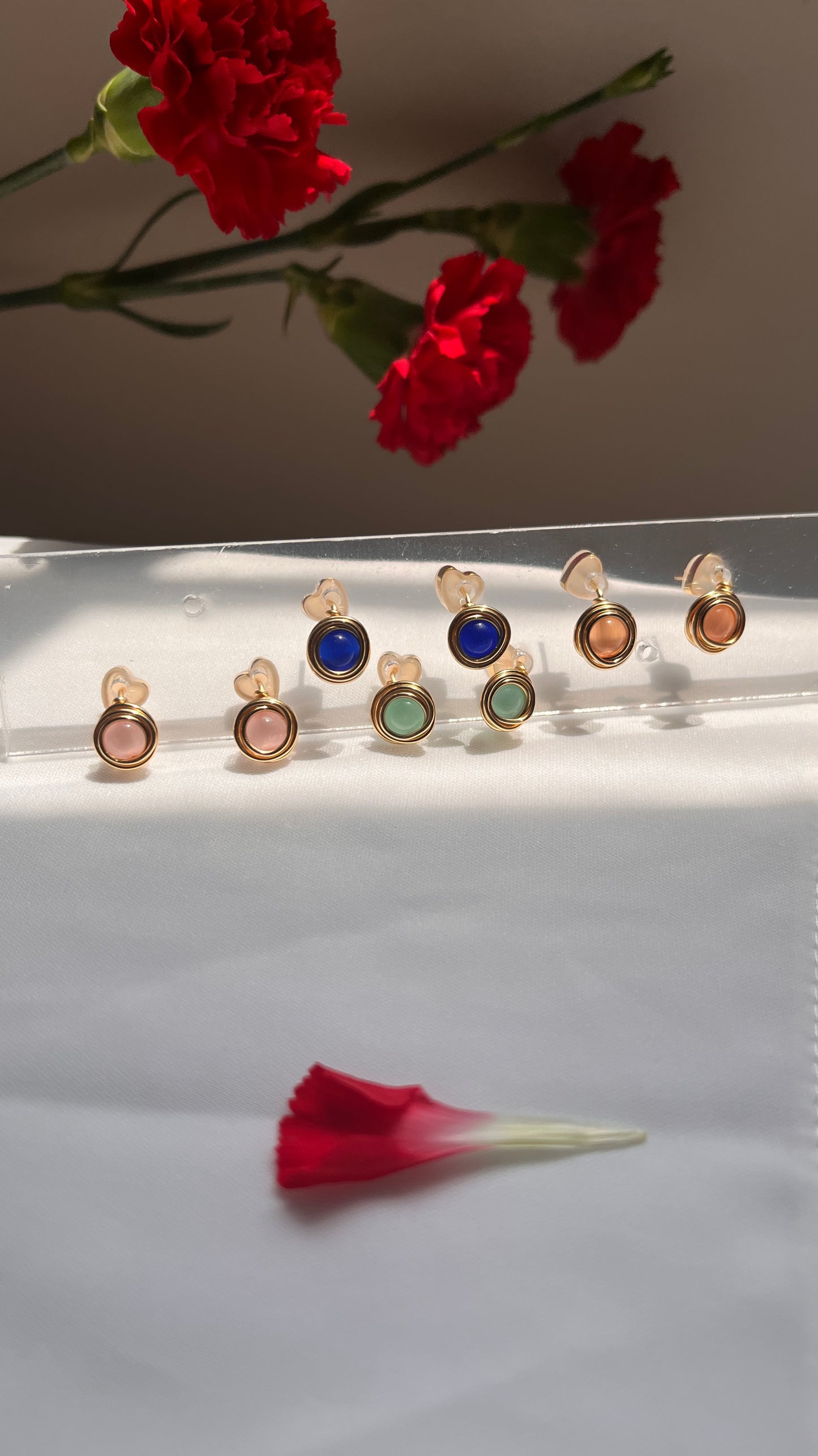 Eye cat earings